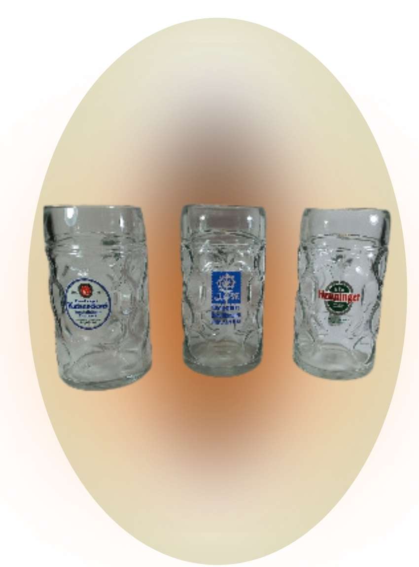 Caneca de Cerveja/ Chopp alemã 1 Litro - Maß