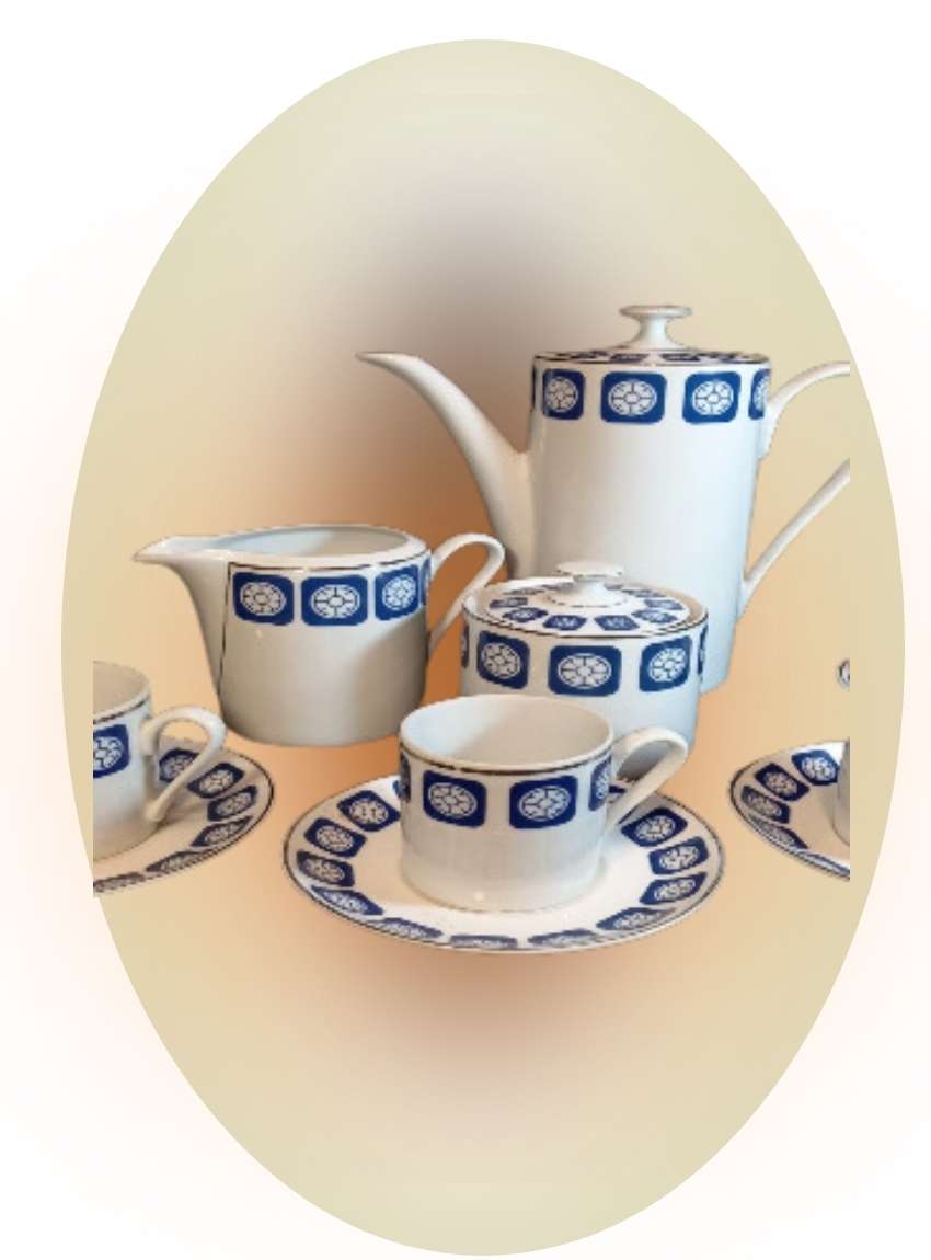 Conjunto Café Porcelana Real