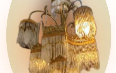 Lustre Veneziano Art Deco  Art Nouveau